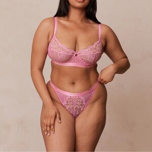 Lounge Blossom Balcony Lingerie Set *New without tags